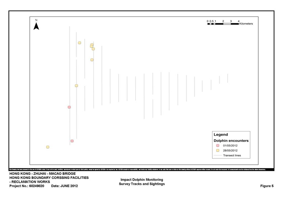 Figure 5 Impact Monitoring Survey Tracks and Sightings.jpg