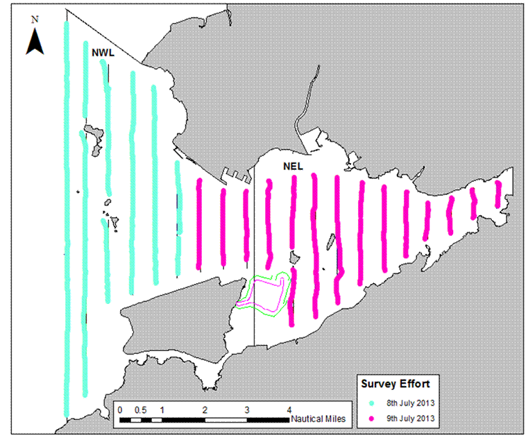 8 - 9 July Effort Map.png