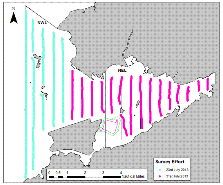 23 & 31 July Effort Map.png